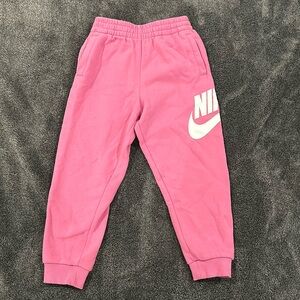 Nike. Sweat Pants. Pink. Size 6.